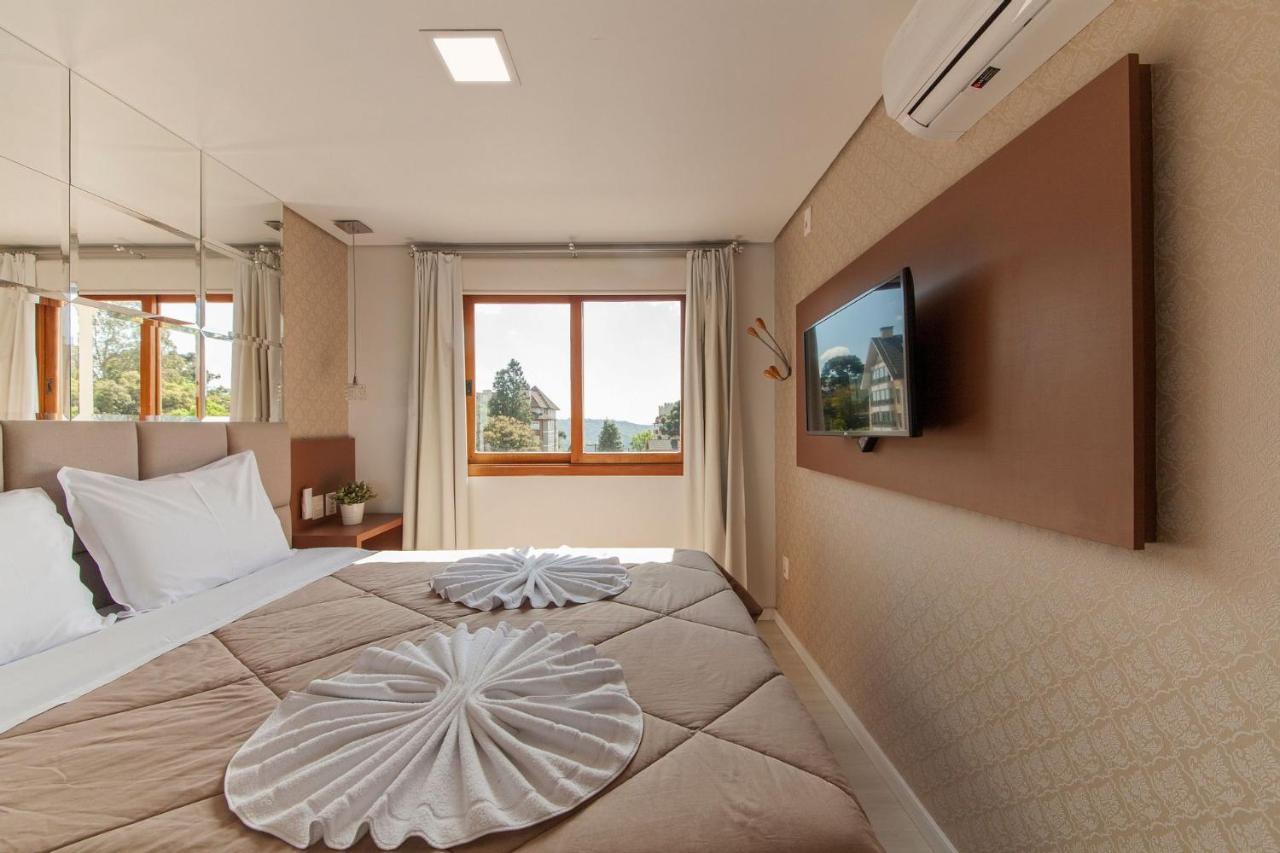 Апартаменти 400 Metros, Rua Coberta - Centro - Solar Da Encosta Грамаду Екстер'єр фото