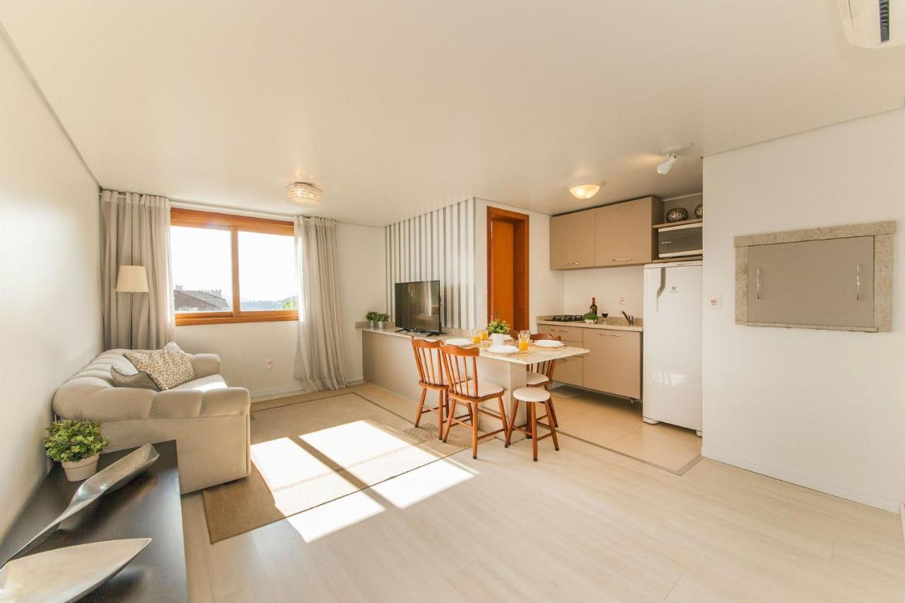 Апартаменти 400 Metros, Rua Coberta - Centro - Solar Da Encosta Грамаду Екстер'єр фото